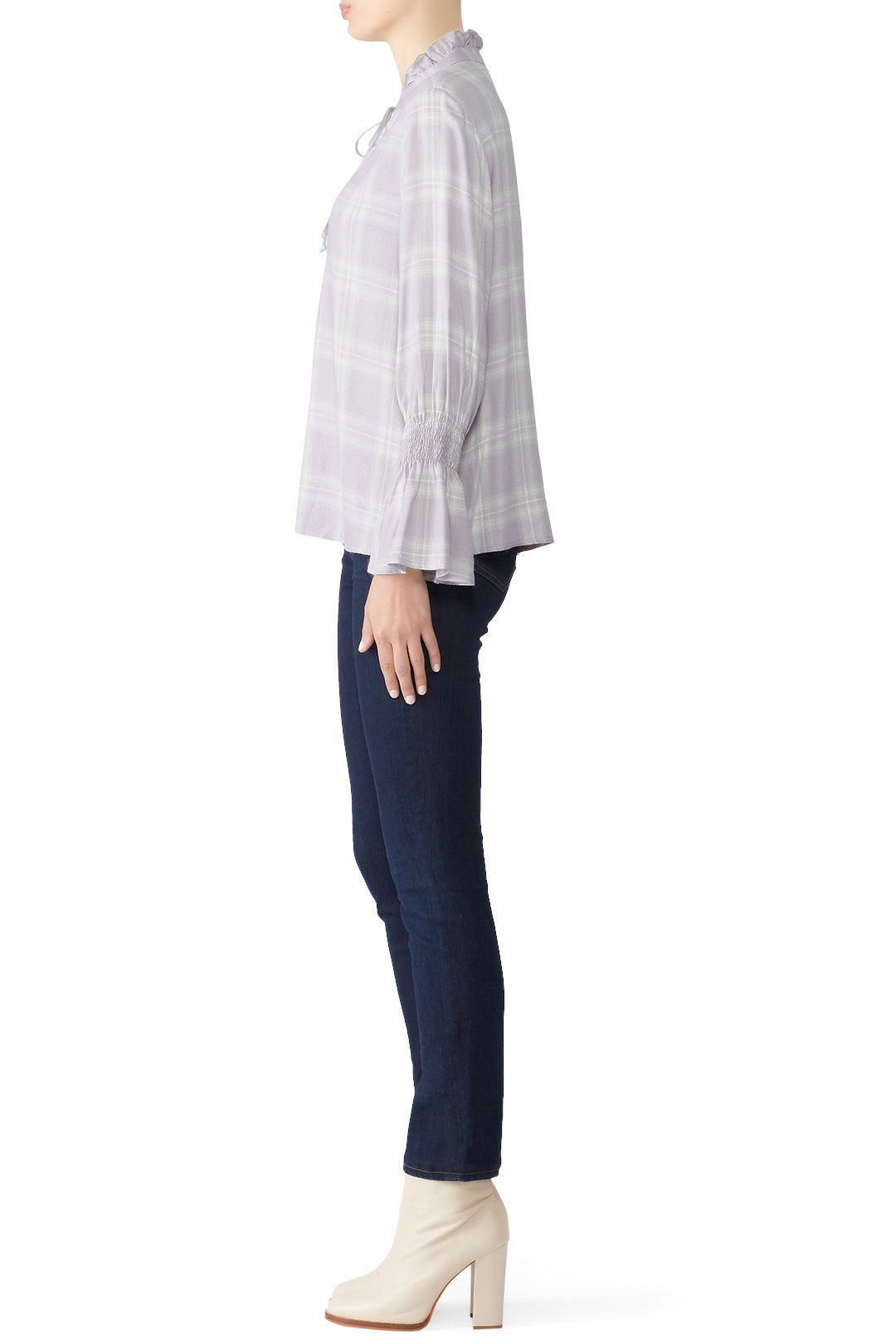 Plaid Jennifer Top by Waverly Grey 1