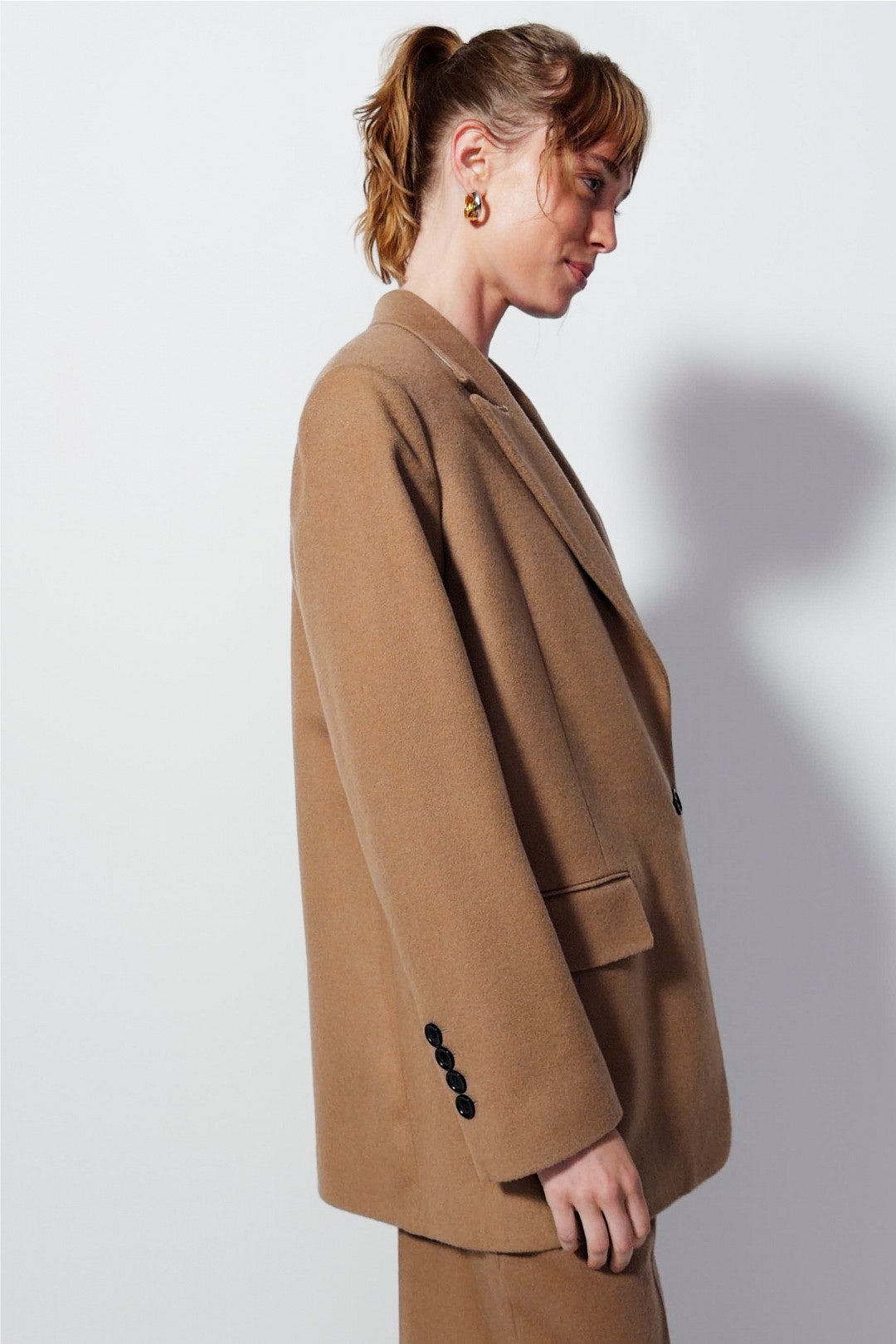 Tailored Cashmere Jacket by Another Tomorrow 1