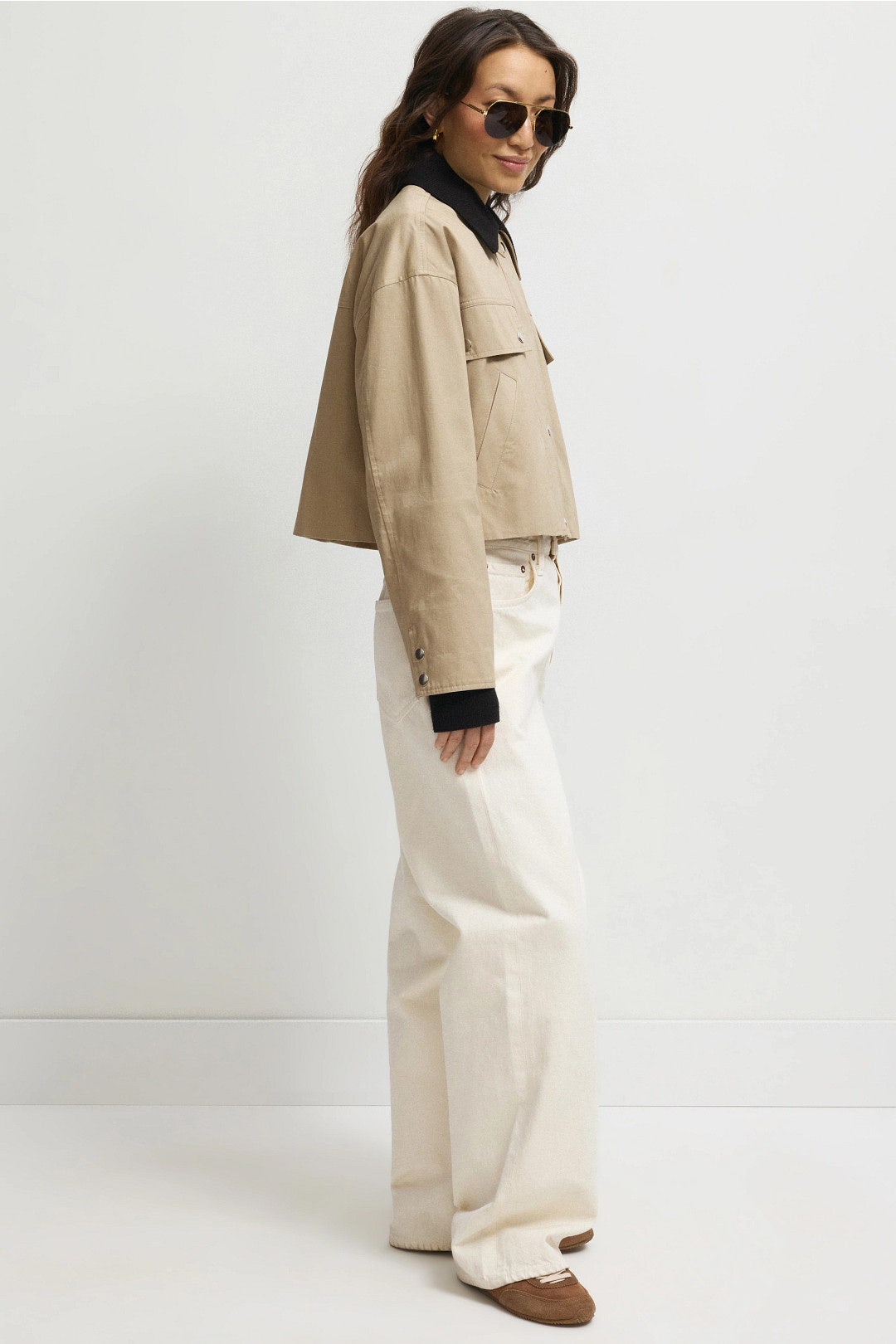 Mixed Media Barn Jacket by NAADAM 1