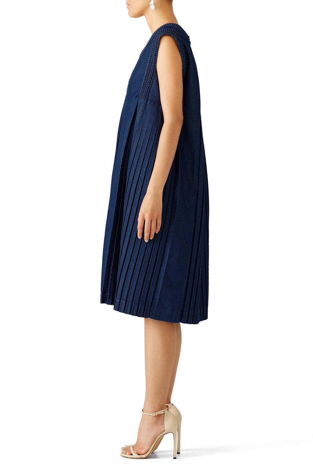 Denim Pleated Shift by Veronique Branquinho 2