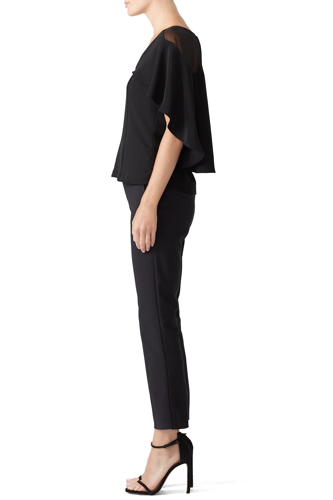Dera Woven Cape Top by Adelyn Rae 1