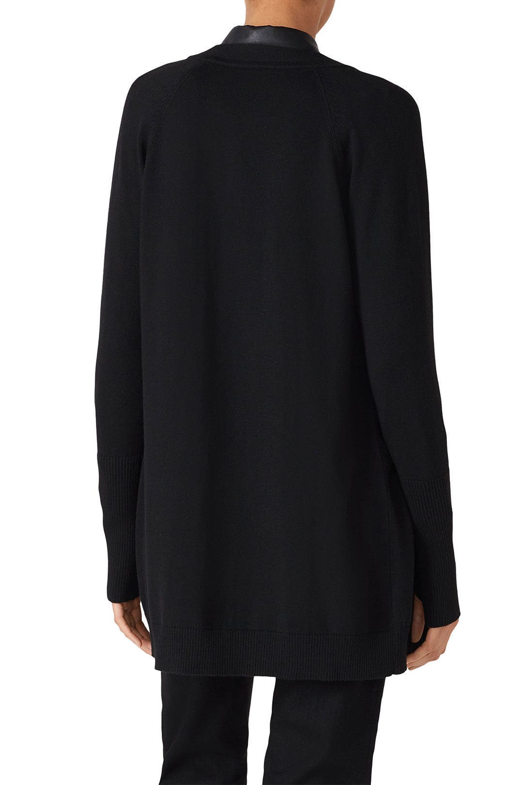 Woven Mixed Media Cardigan by KF/KaufmanFranco x RTR 2