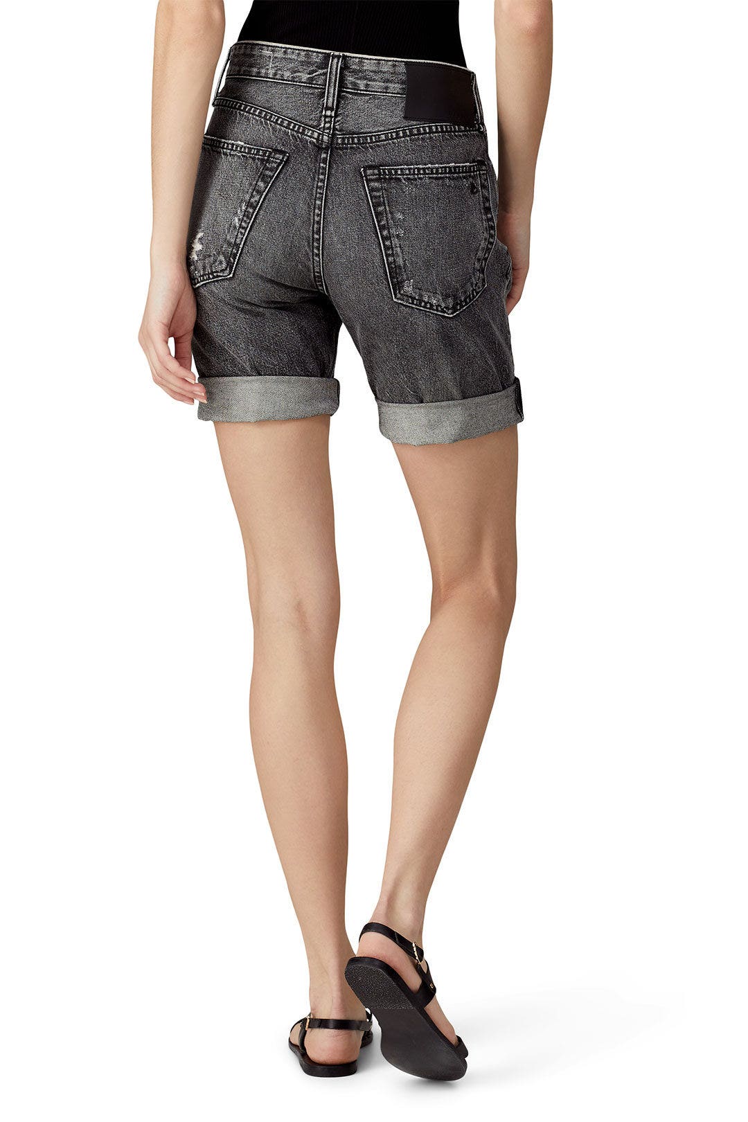 Rosa Mid Rise Walking Shorts by rag & bone JEAN 1
