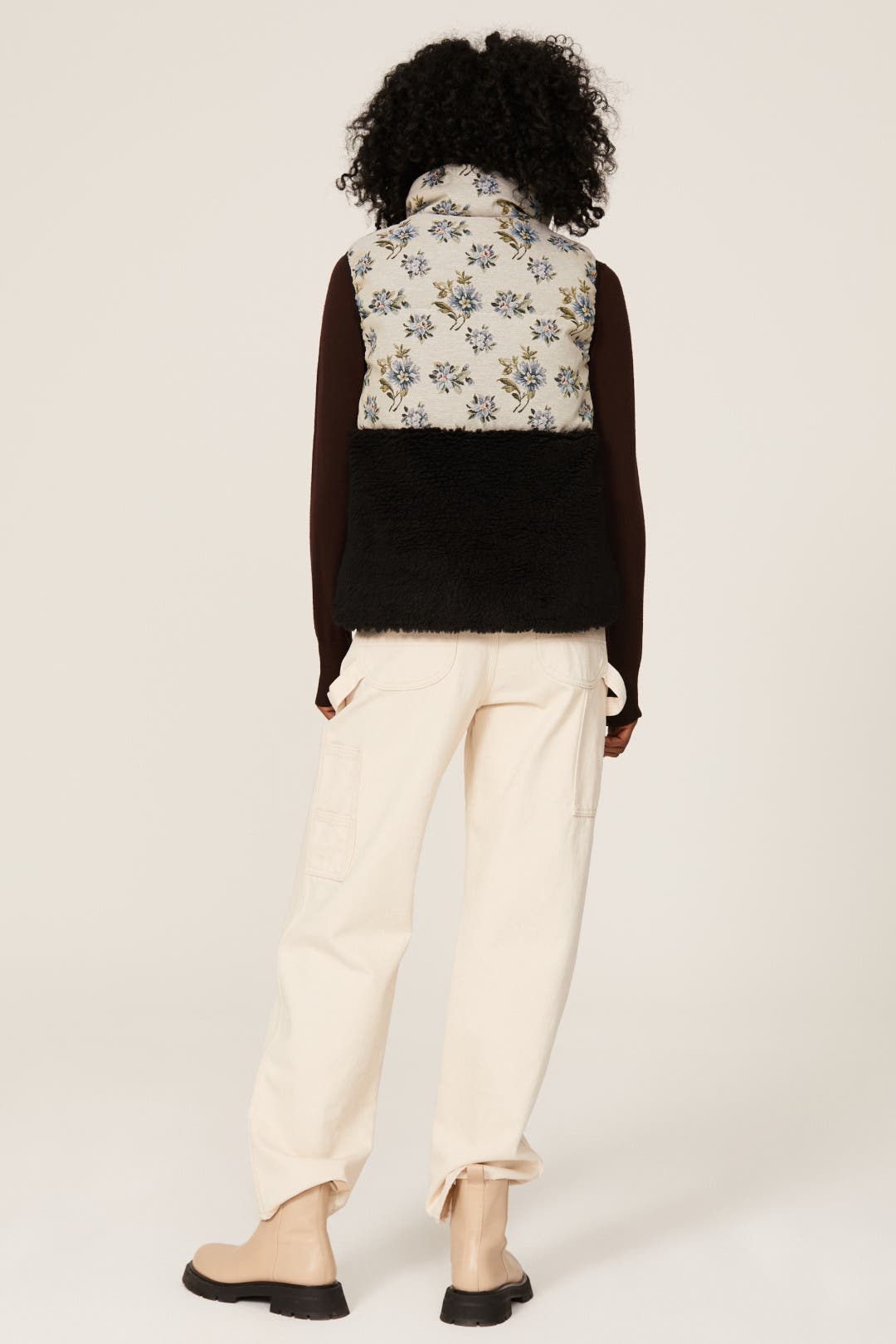 Dove Faux Shearling Vest by Sandy Liang | Rent the Runway