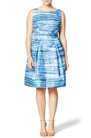 Ocean Blue Dress by Theia