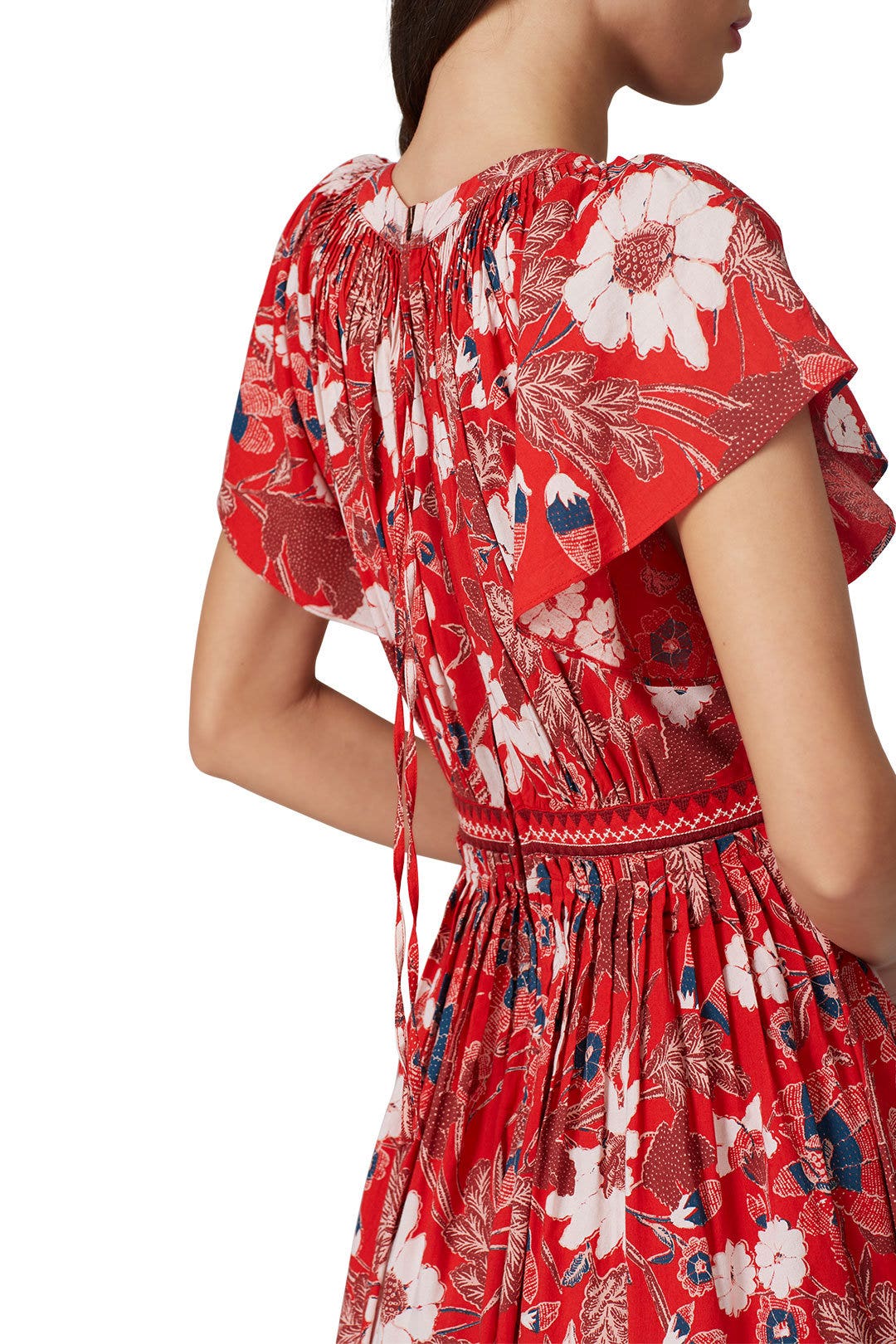 Floral Lottie Midi Dress by Ulla Johnson 2