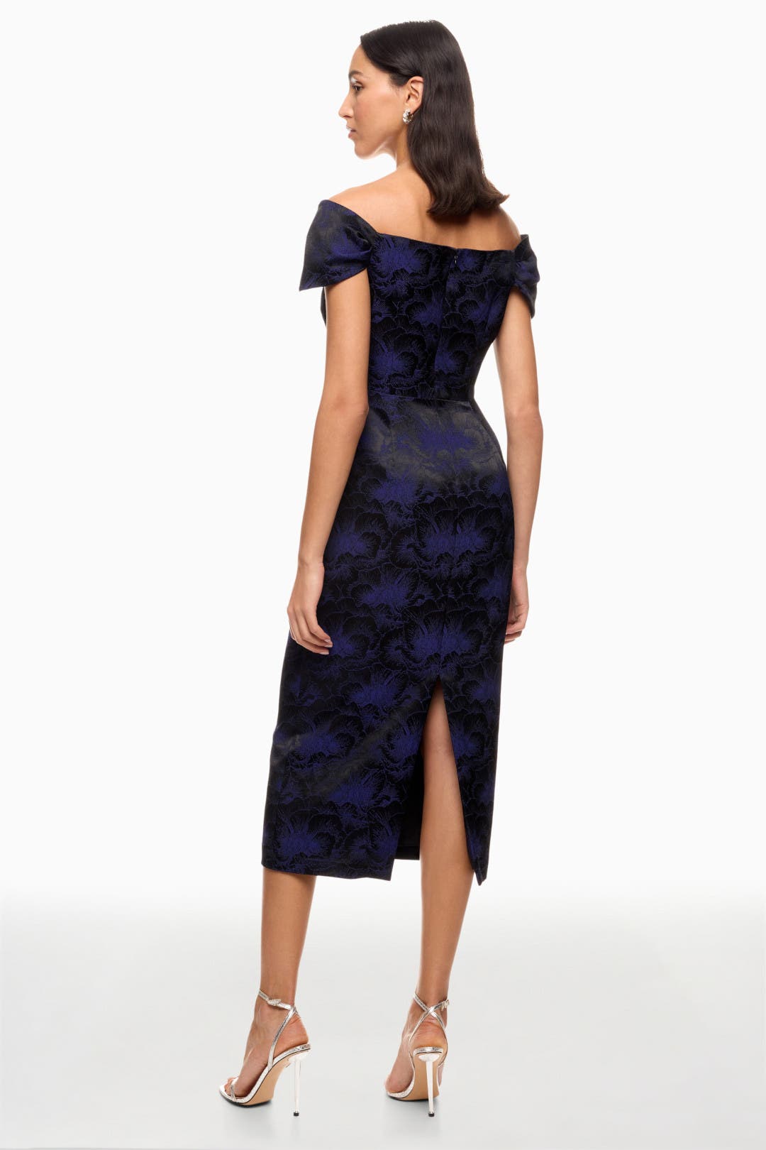 Woven Jacquard Midi Dress by Aidan Mattox | Rent the Runway