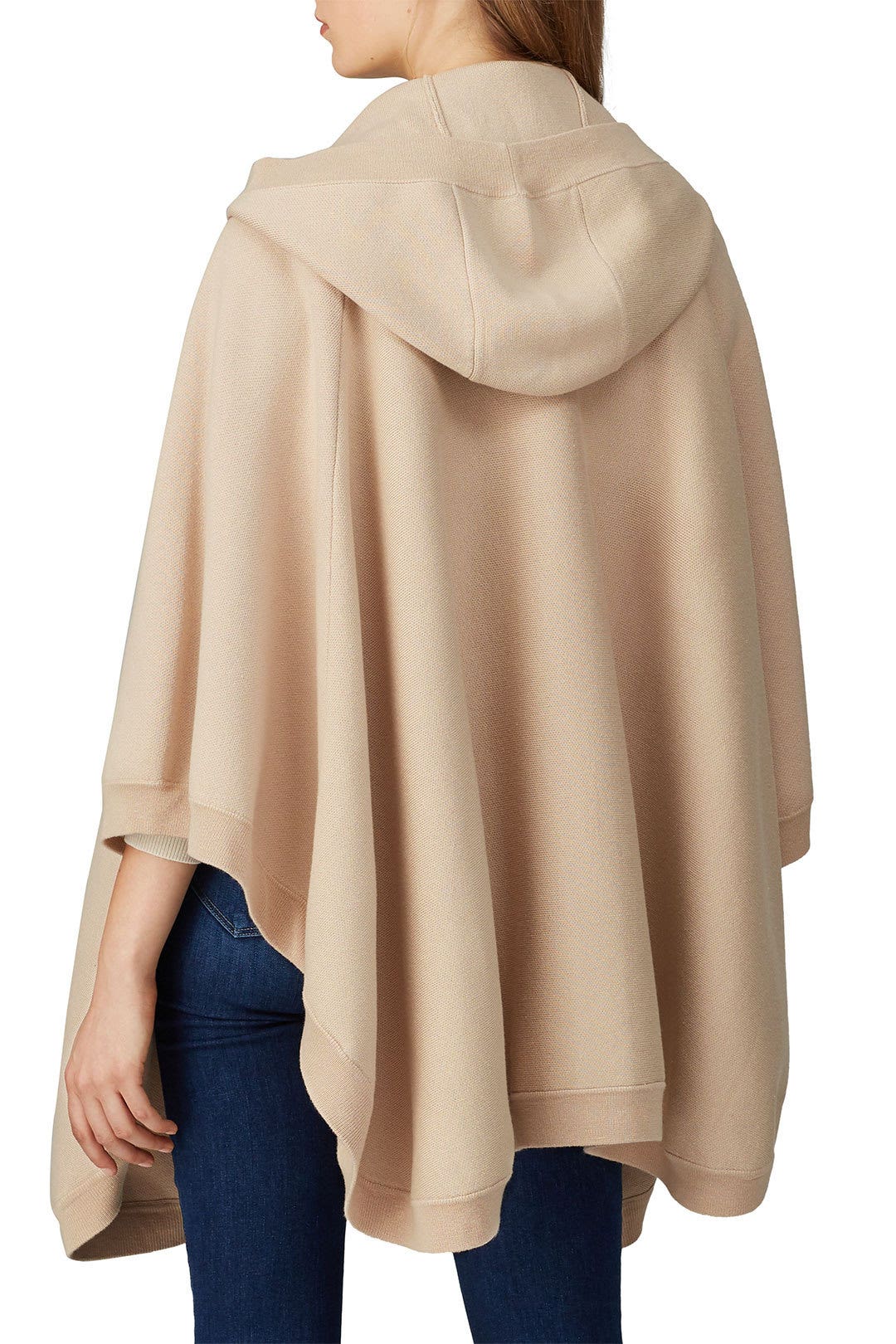 Beige Hooded Sweater Coat by Great Jones 2