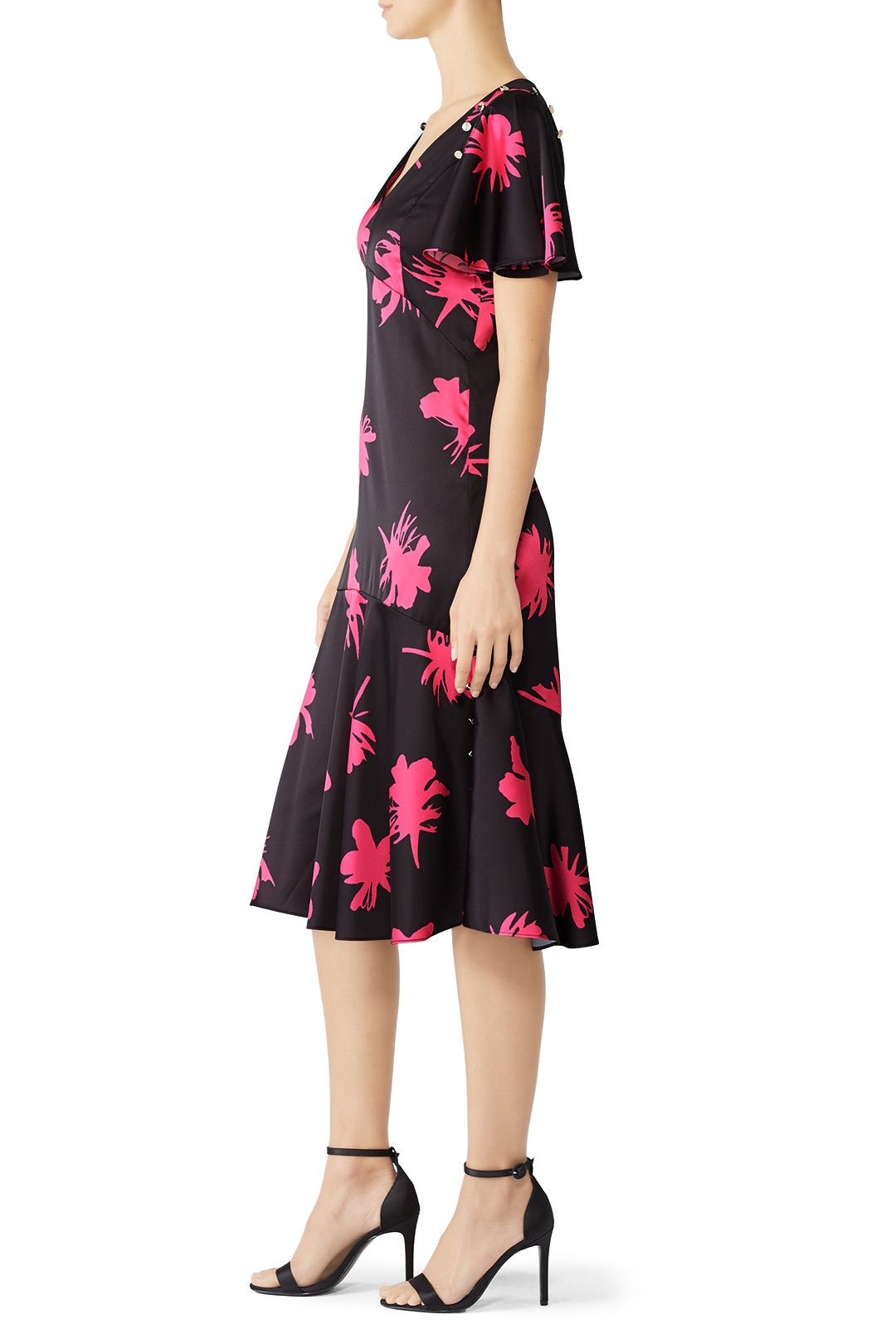 Tulip Print Flutter Dress by Prabal Gurung x RTR 2