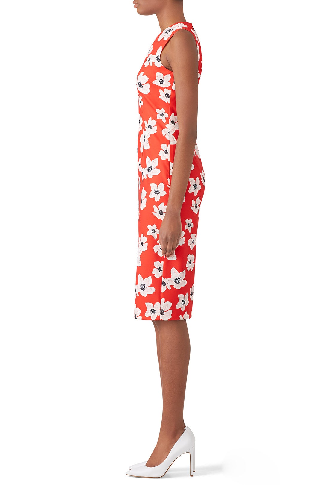 Red Floral Sheath by SACHIN BABI 1
