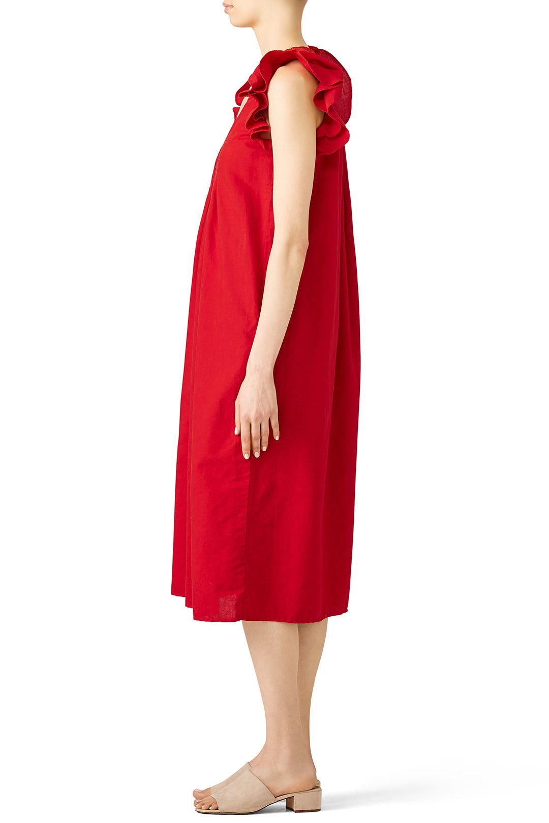 The Flutter Tulip Dress by The Great. 1