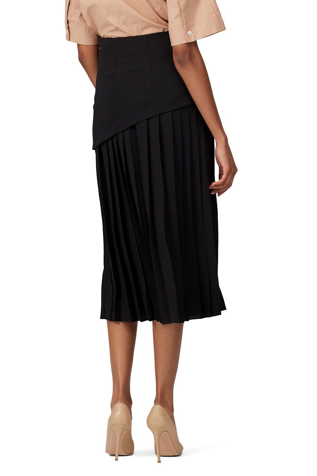 Side Tie Pleated Skirt by Victoria Victoria Beckham 2