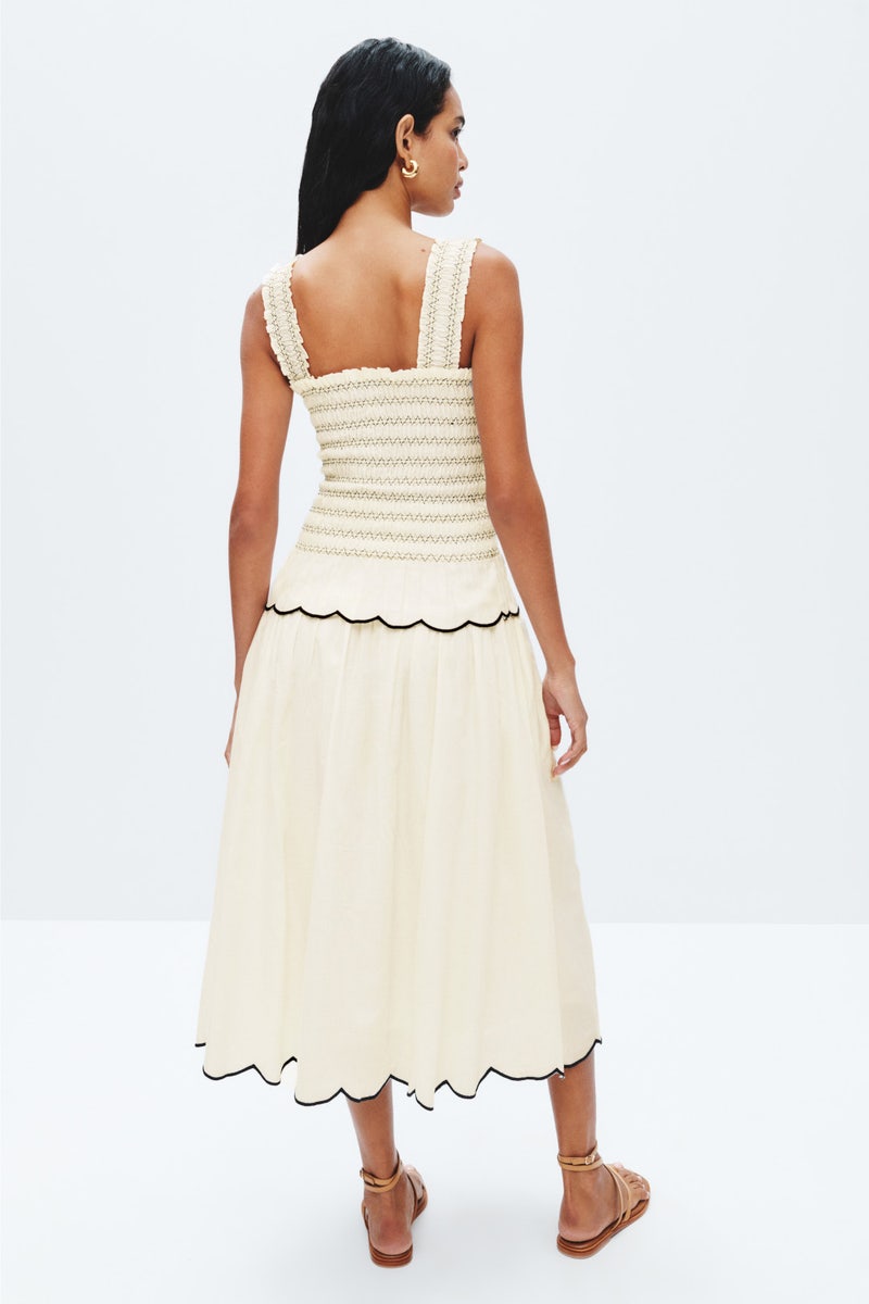 Elliot Smocked Tank Top by Fifteen Twenty - Photo 2