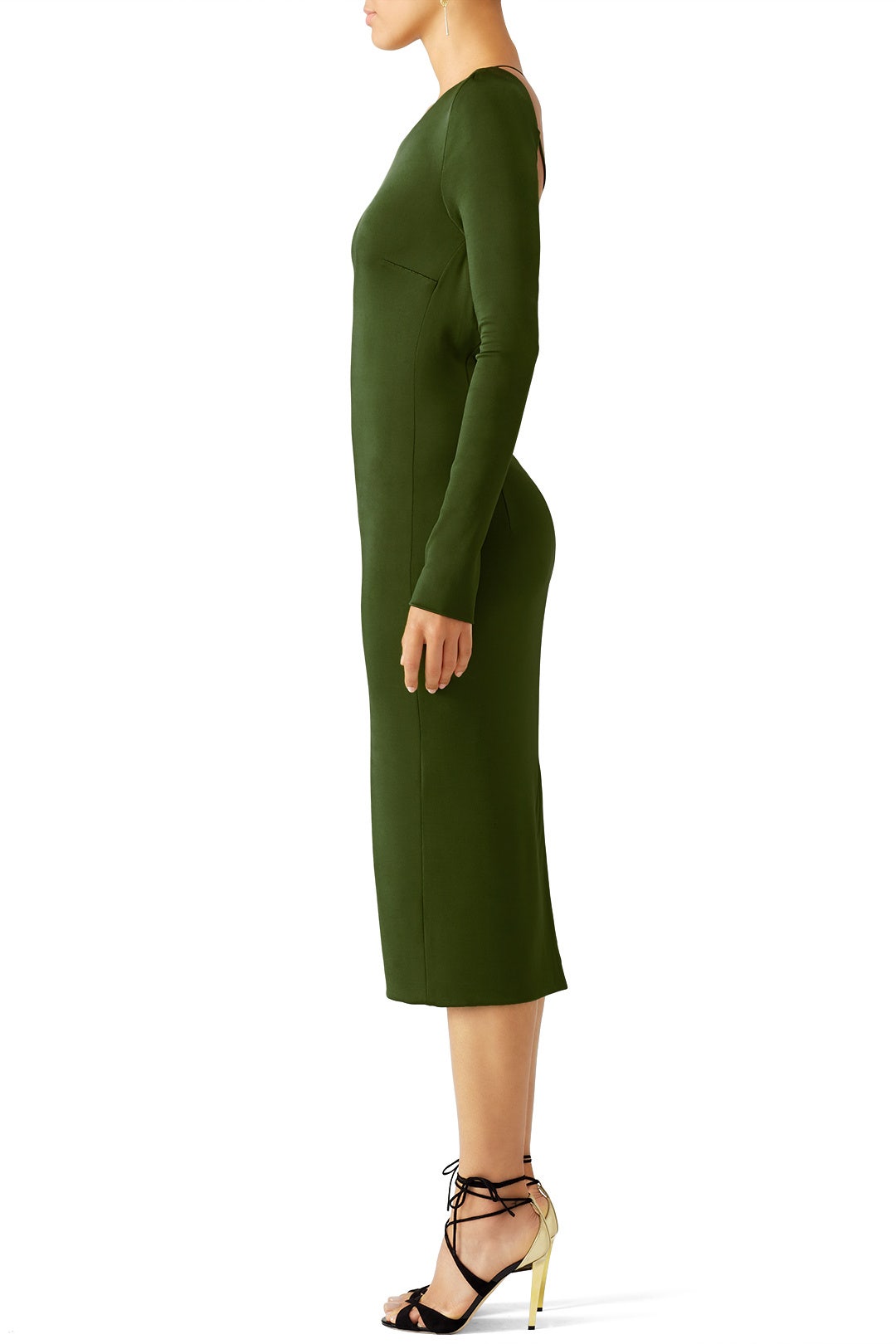 Green Claudia Dress by Cushnie 1