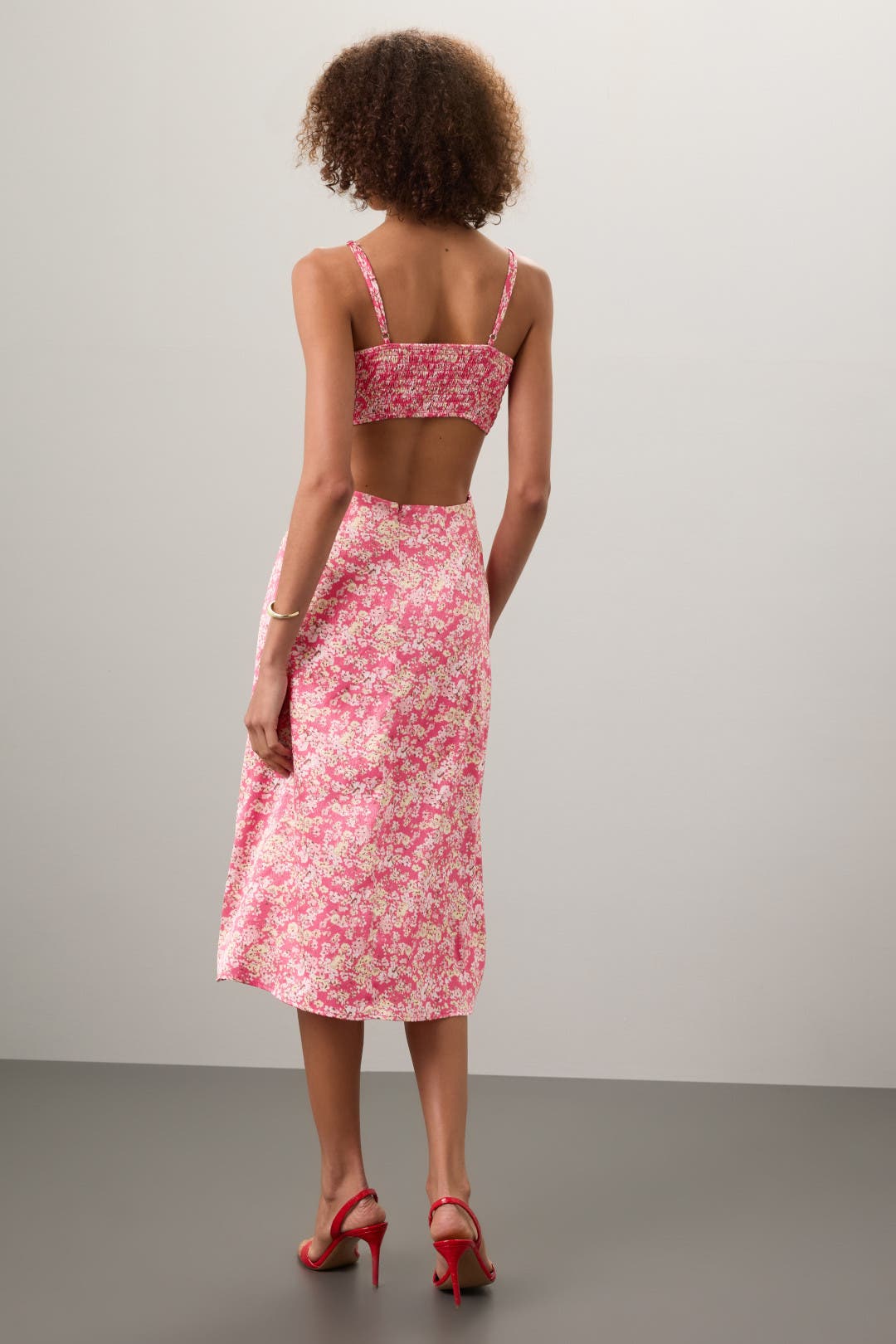 ワンピース Muguet printed Romantic Dress kyoplan / Muguet-printed Romantic Dress