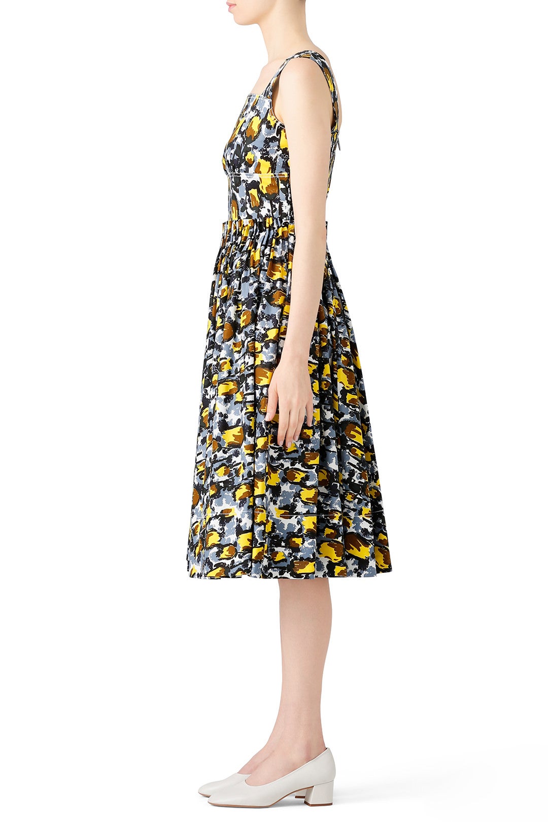 Citrus Full Skirt Dress by Marni 2