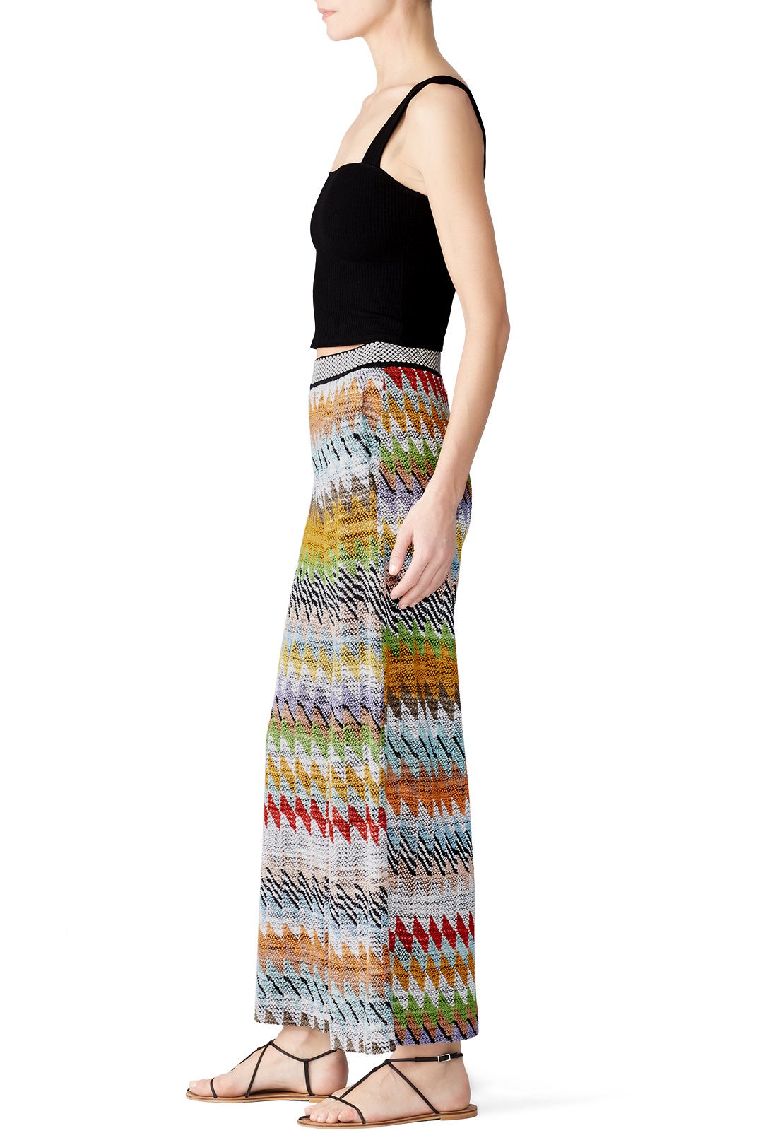 Zig Zag Knit Trousers by Missoni 2