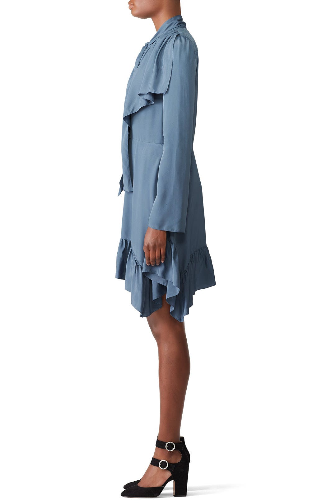 Blue Neck Tie Dress by See by Chloé 2