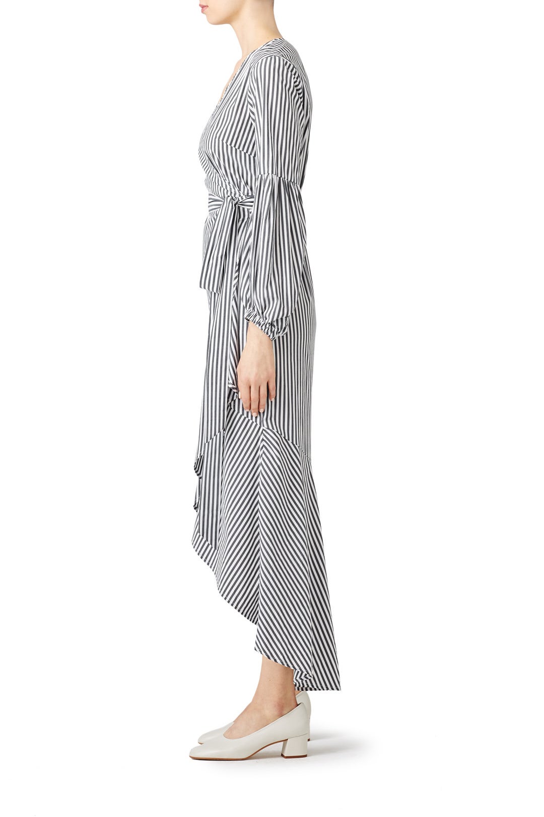 Superior Stripe Wrap Maxi by Shilla 1