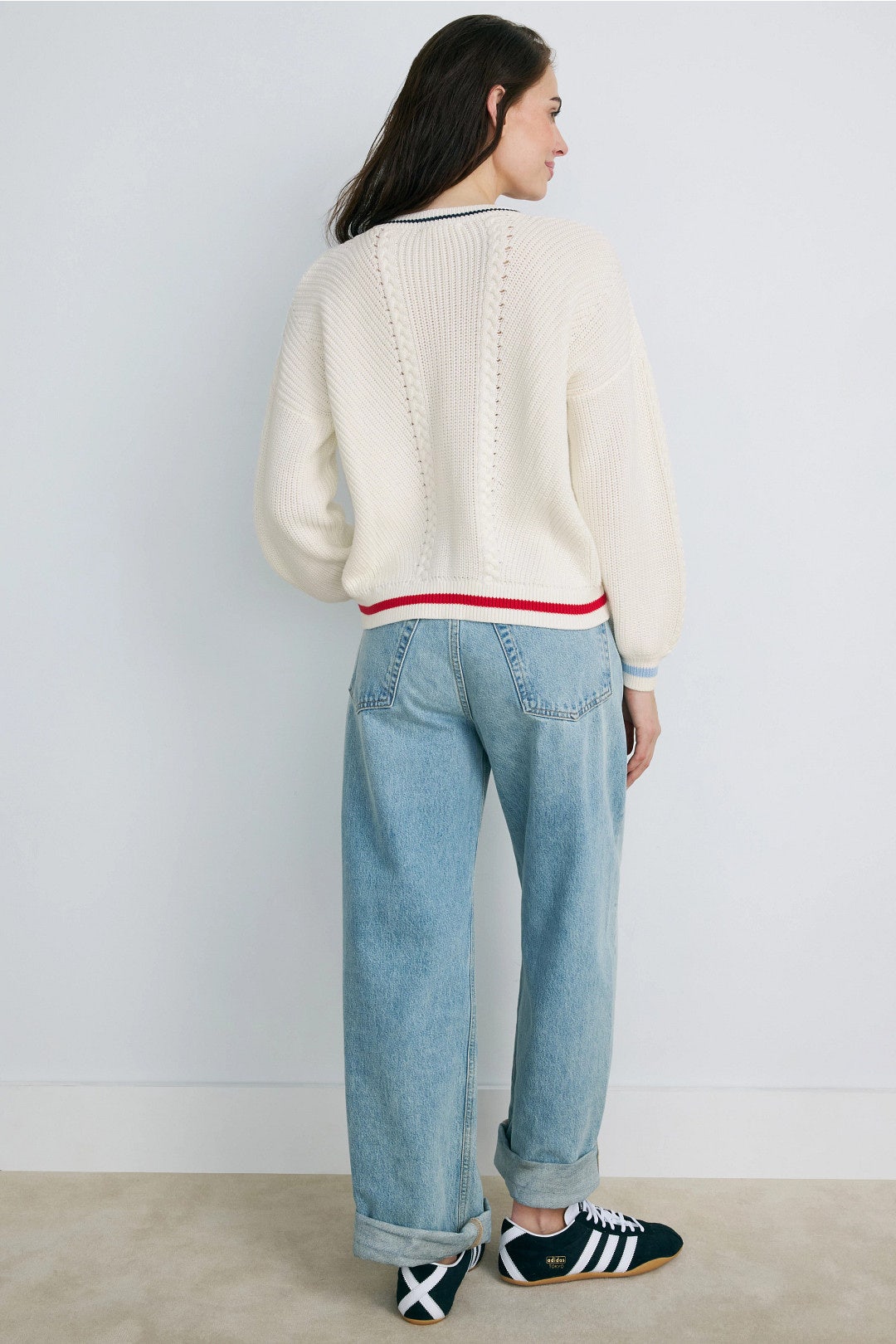 Vienna Tipped Sweater by Splendid 2