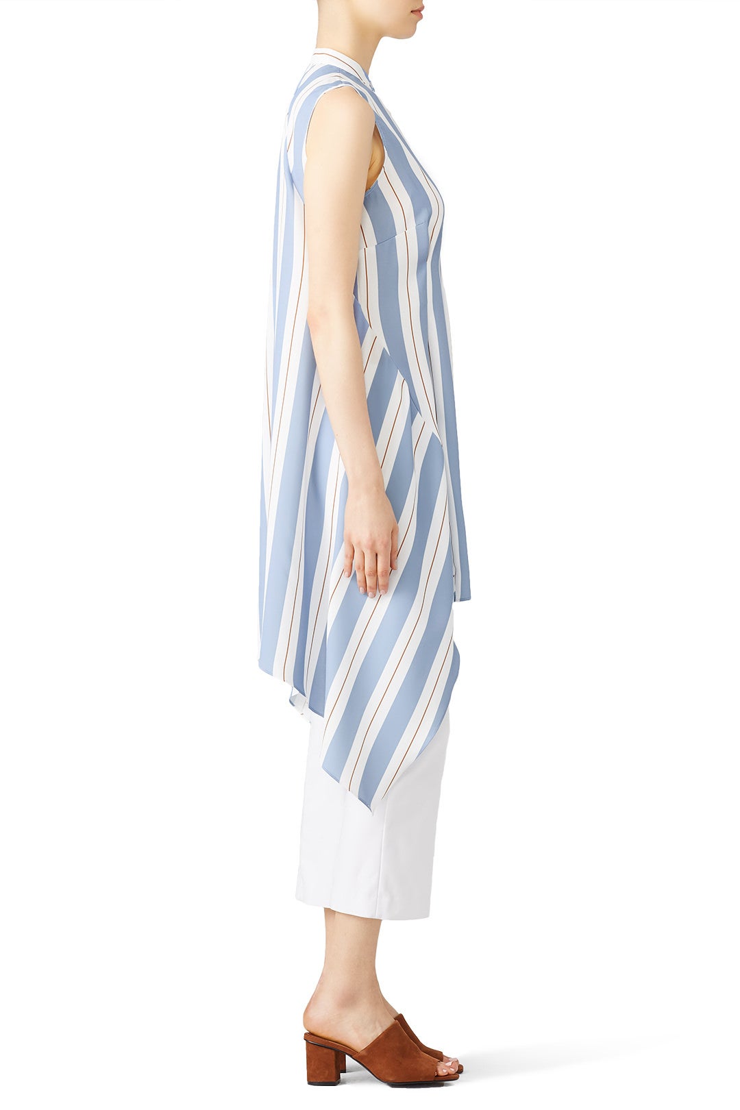 Blue Striped Tunic by Tome 2