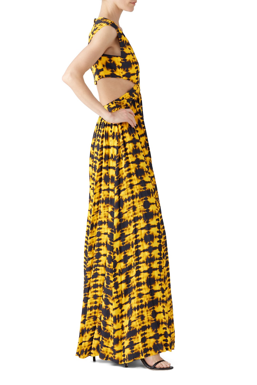 Yellow Tie Dye Maxi by Proenza Schouler 2