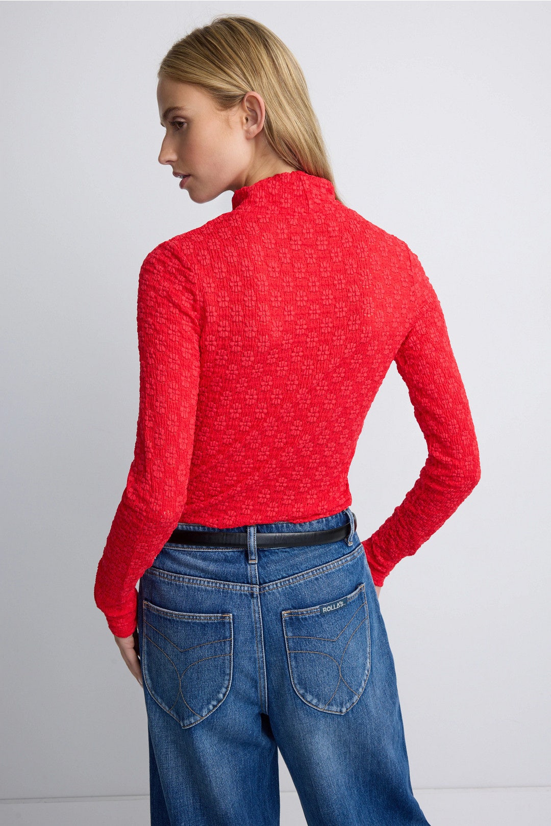 High Neck Daisy Top by Rolla's 2