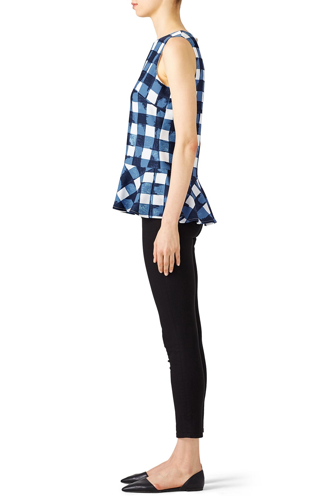 Blue Gingham Top by Sail to Sable 1