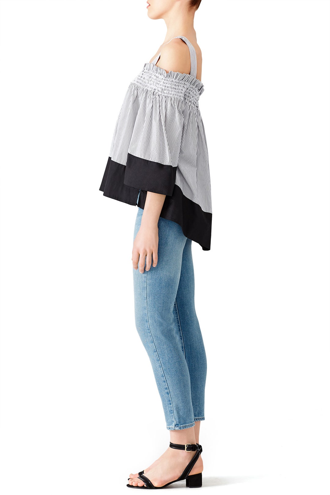 Cold Shoulder Smock Top by KENDALL + KYLIE 1