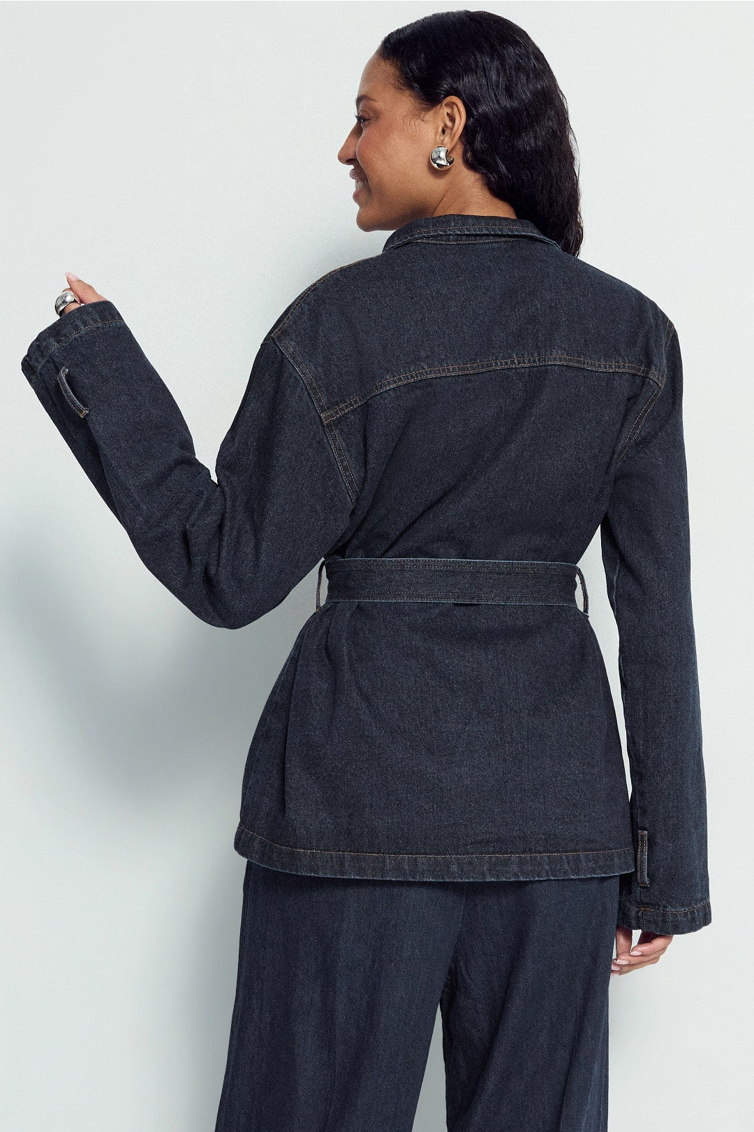 Denim Sweetness Jacket by Lioness 2