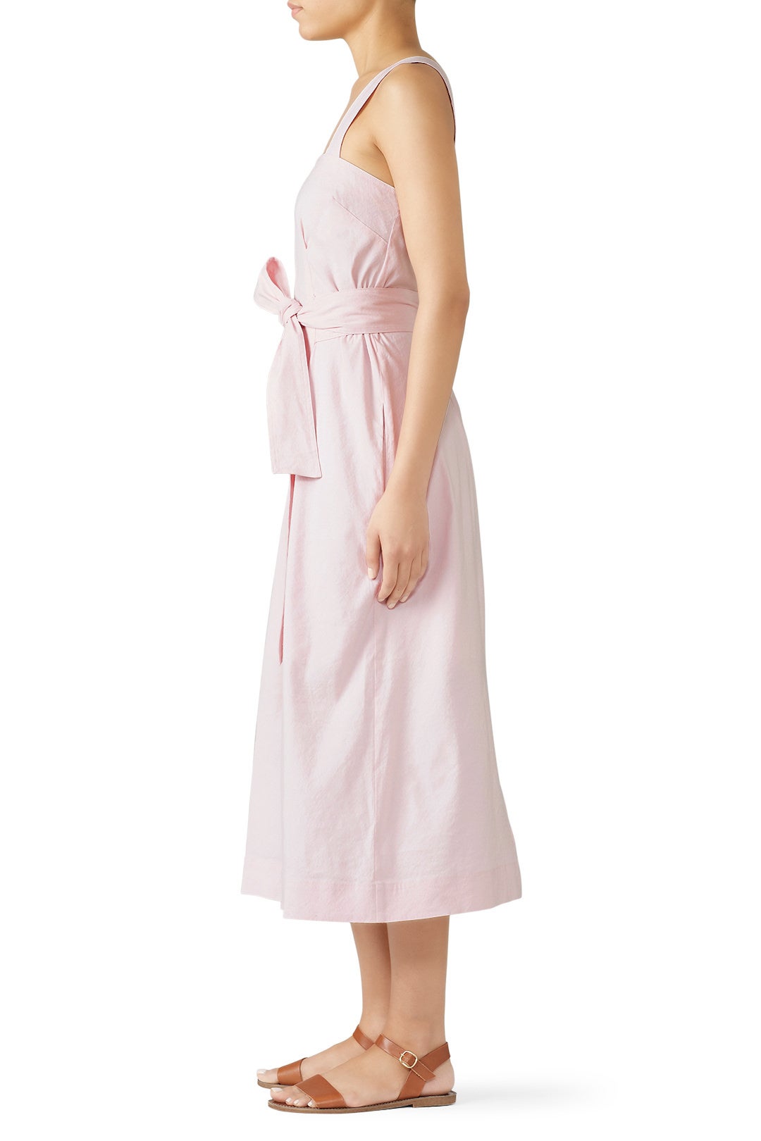 Pink Midi Dress by VINCE. 2
