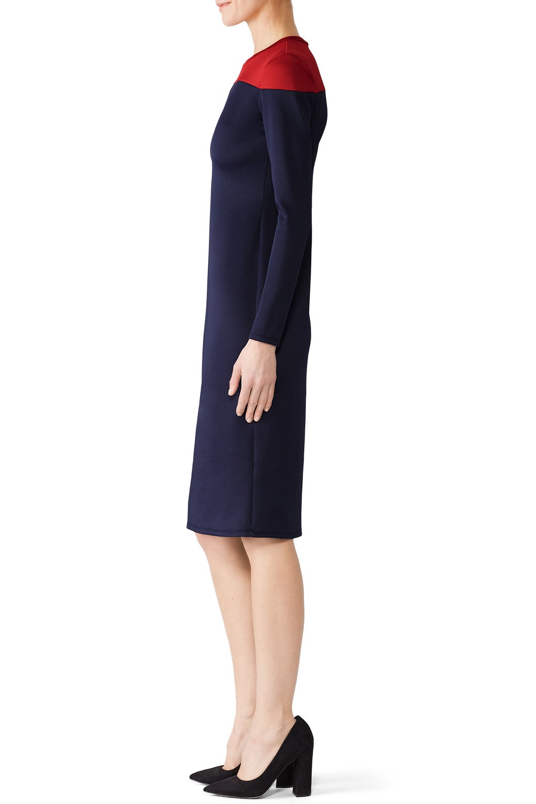 Colorblock Yoke Sheath by Waverly Grey 1