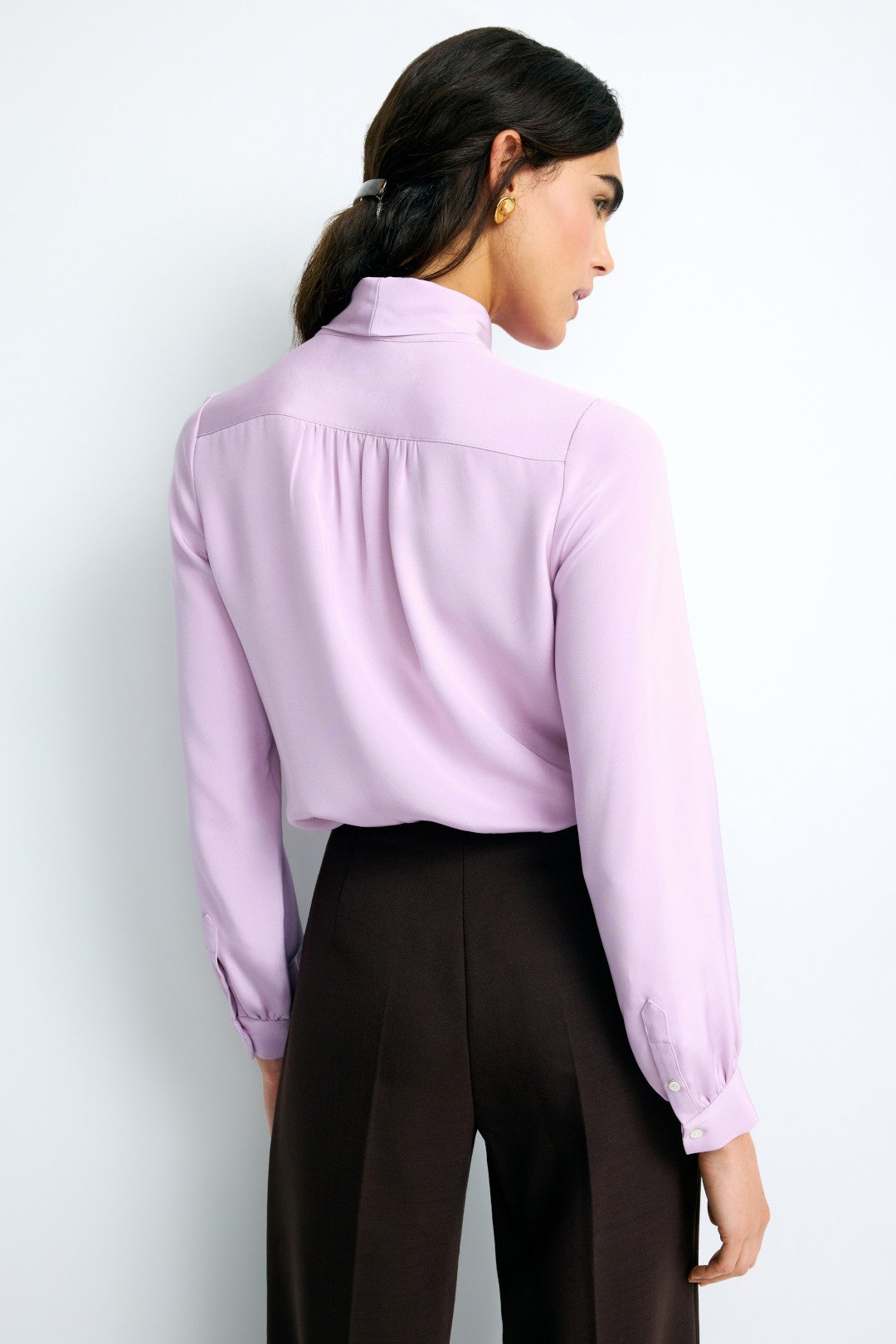 Tie-Neck Blouse by Ann Mashburn 2