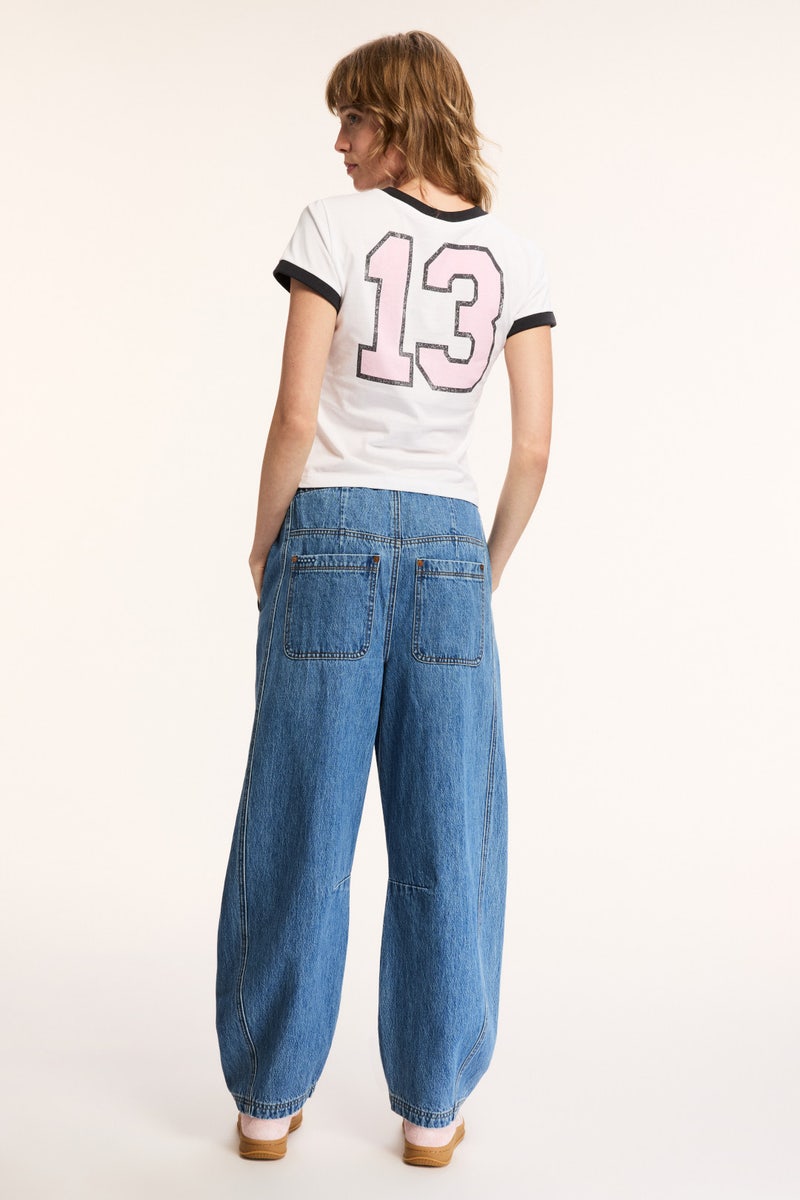 Drawstring Barrel Jeans by BLANKNYC - Photo 2