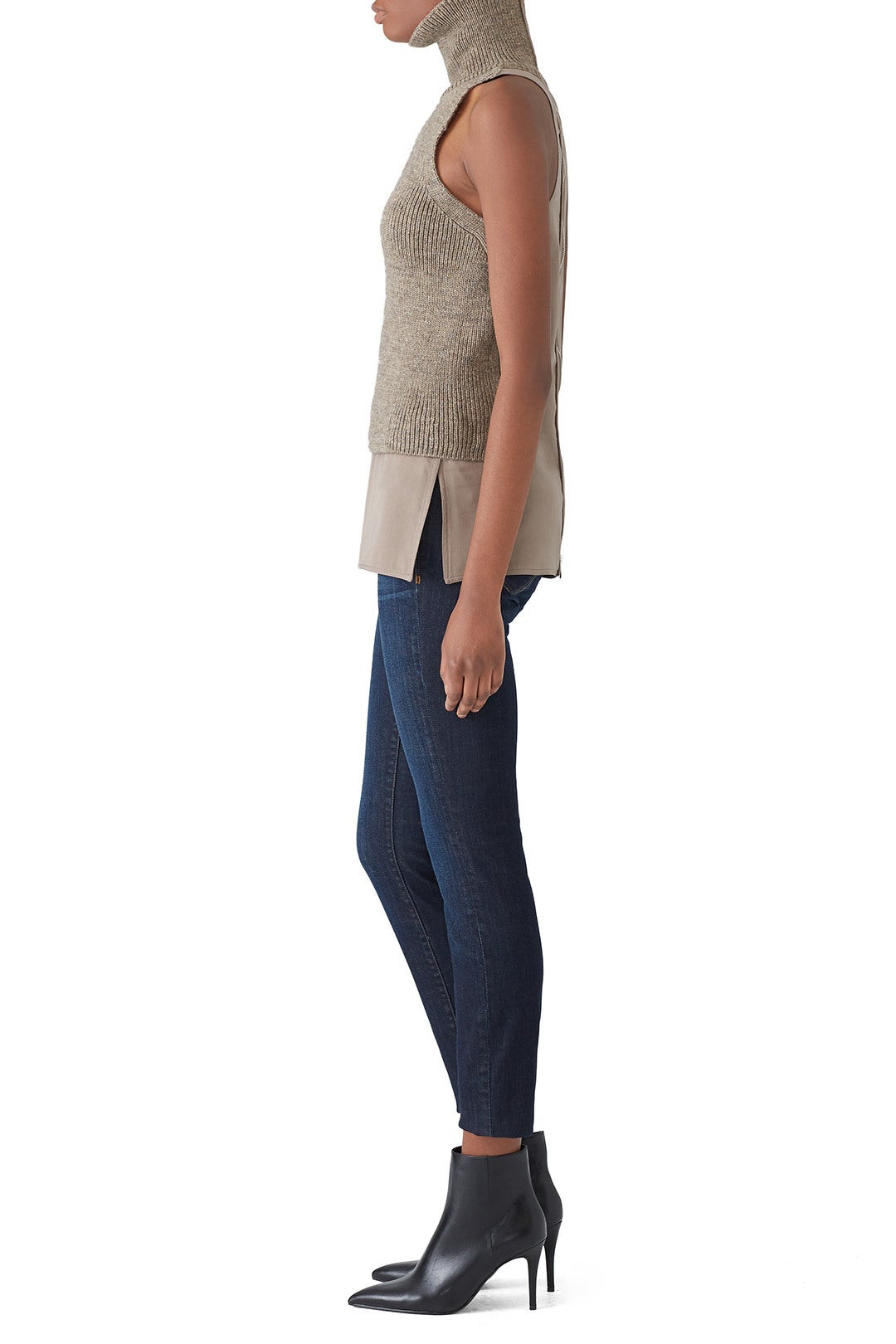 Mocha Knit Turtleneck by KAUFMANFRANCO 2