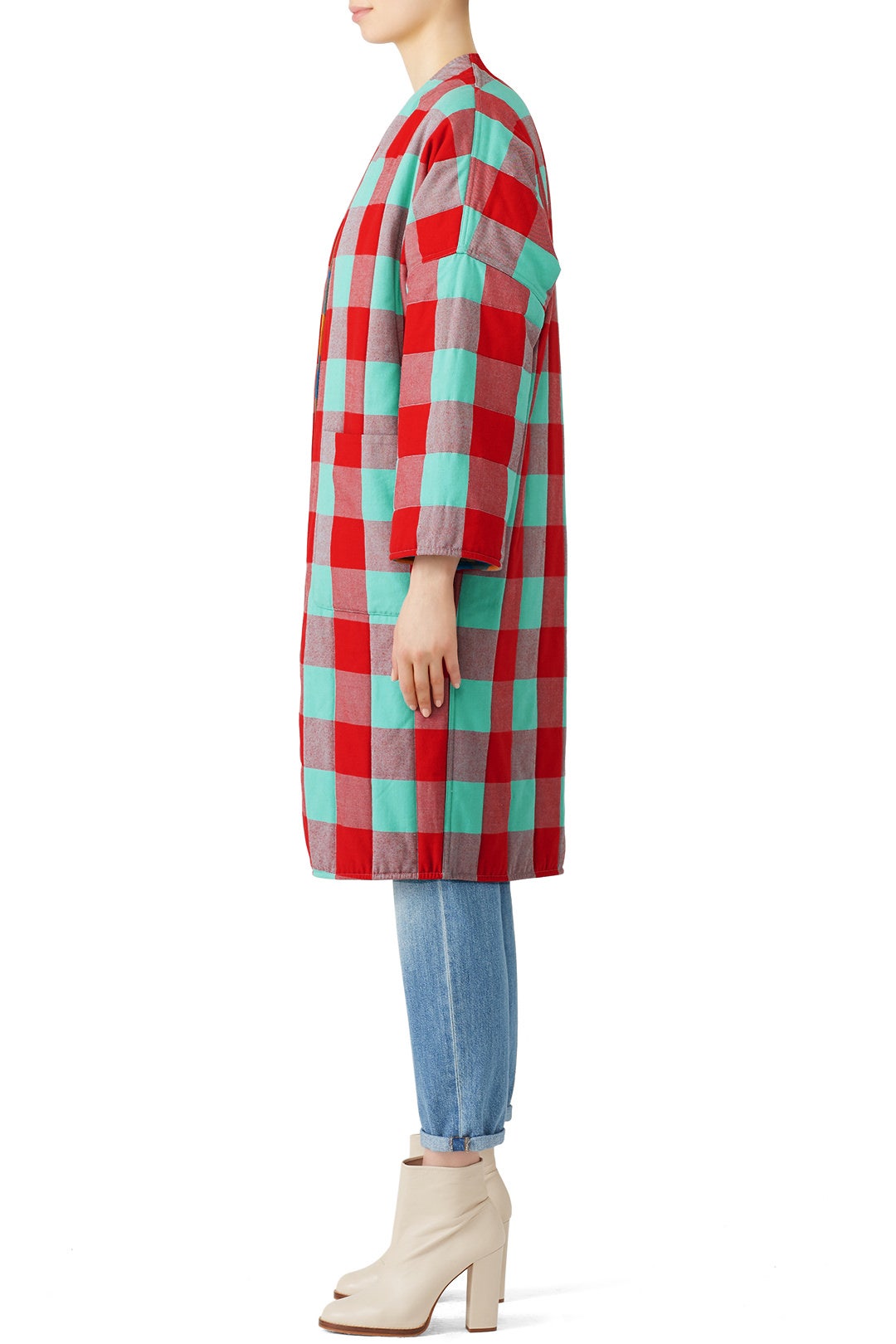 Check Willow Jacket by Mara Hoffman 2