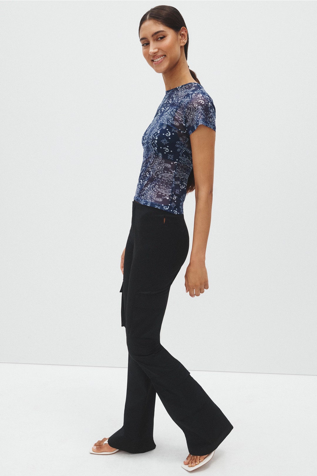 Mesh Mini Tee by MIAOU 1