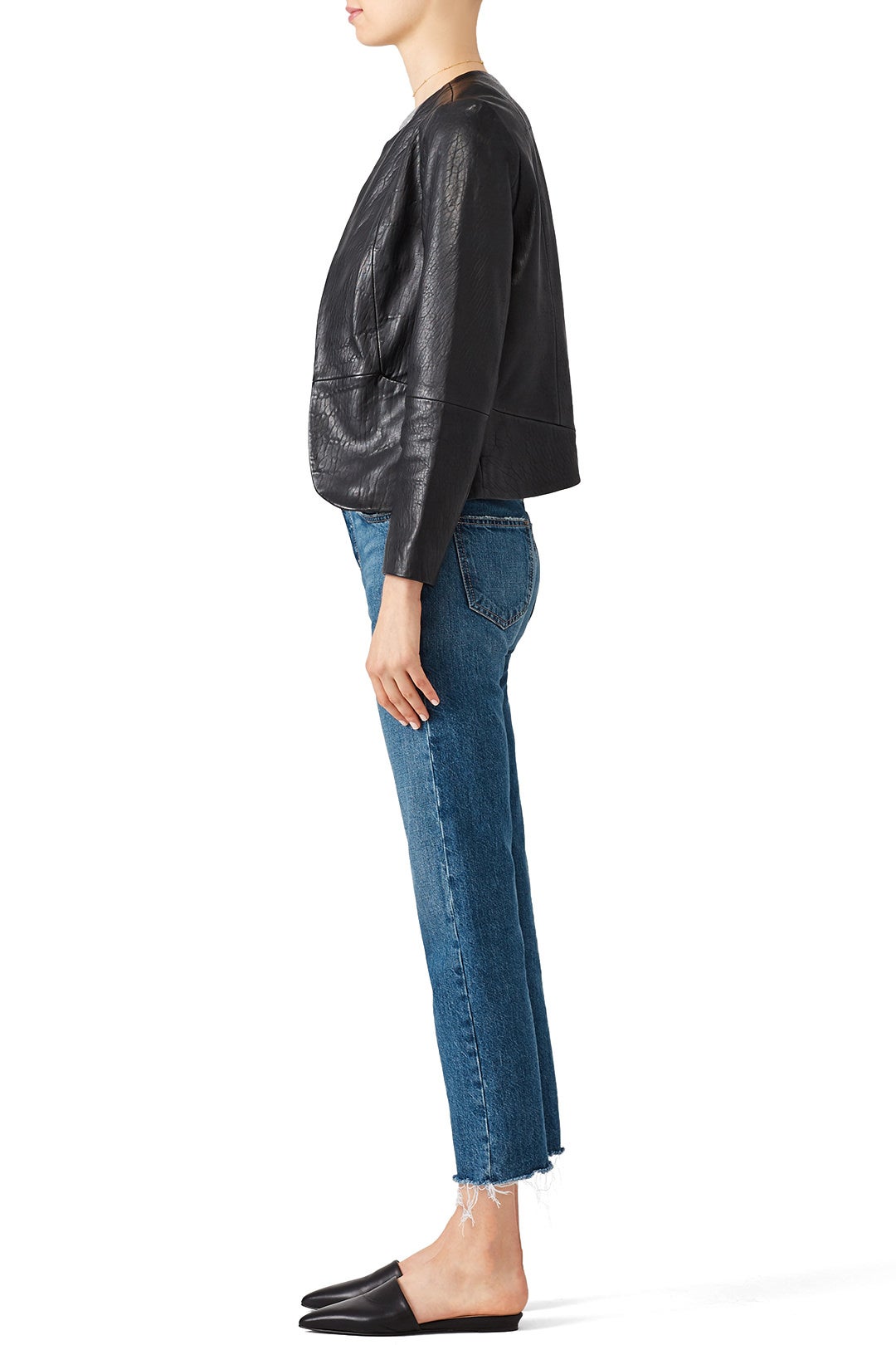 Grenier Leather Jacket by BB Dakota 2