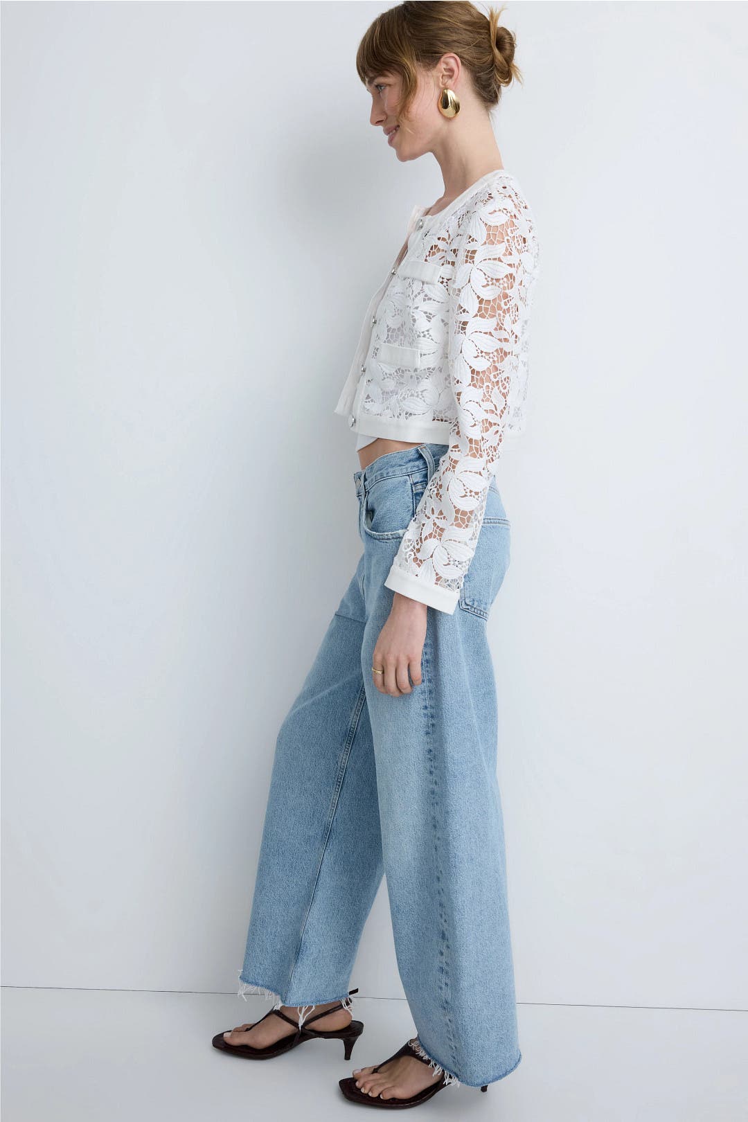 Unlined Lace Jacket by Derek Lam 10 Crosby x RTR | Rent the Runway