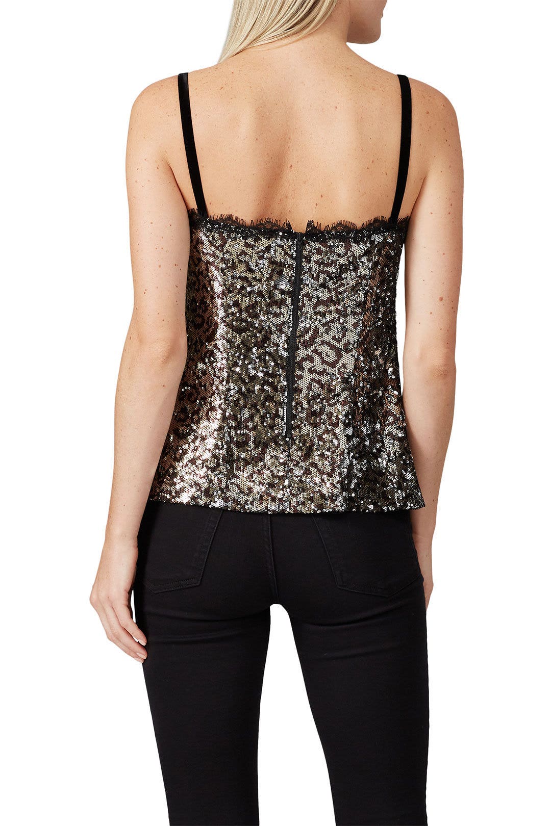 Leopard Sequin Leo Top by Nanette Lepore 2