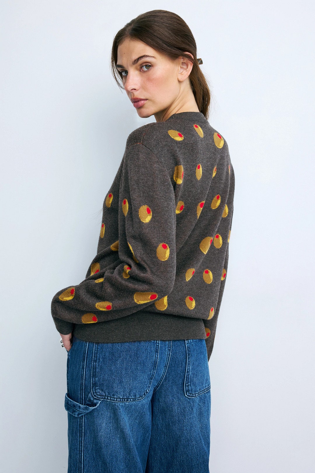 Olives Crew Neck Sweater