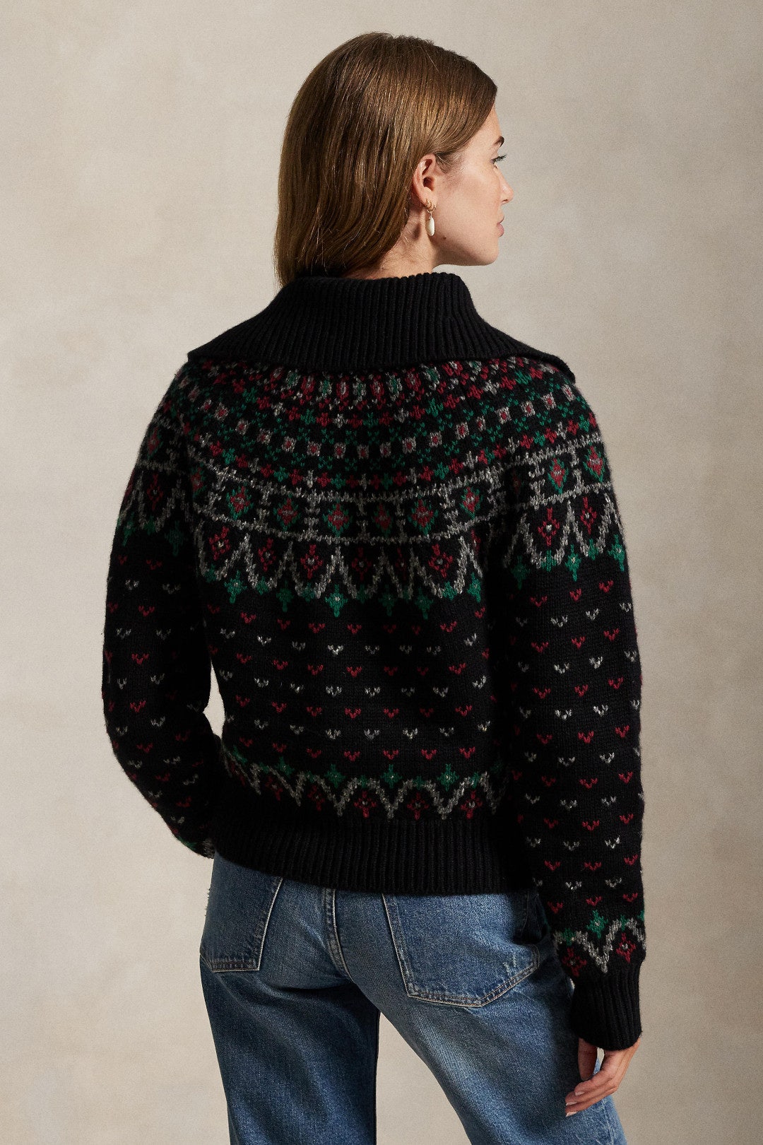 Long Sleeve Collared Cardigan by Polo Ralph Lauren 2