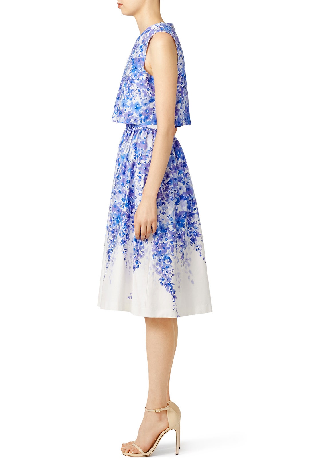 Blue Floral Fling Dress by Slate & Willow 2