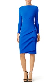 Navy Cassandre Sheath by Chiara Boni La Petite Robe