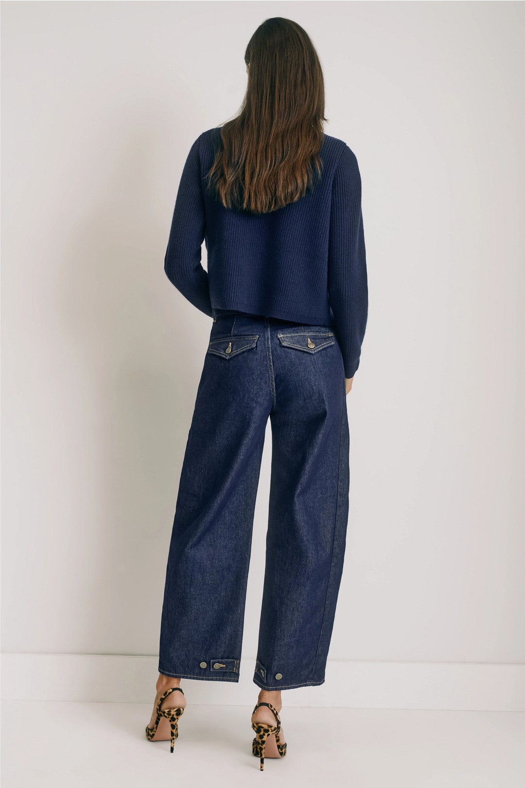 Ryder High Rise Barrel Leg Jeans by Veronica Beard 2