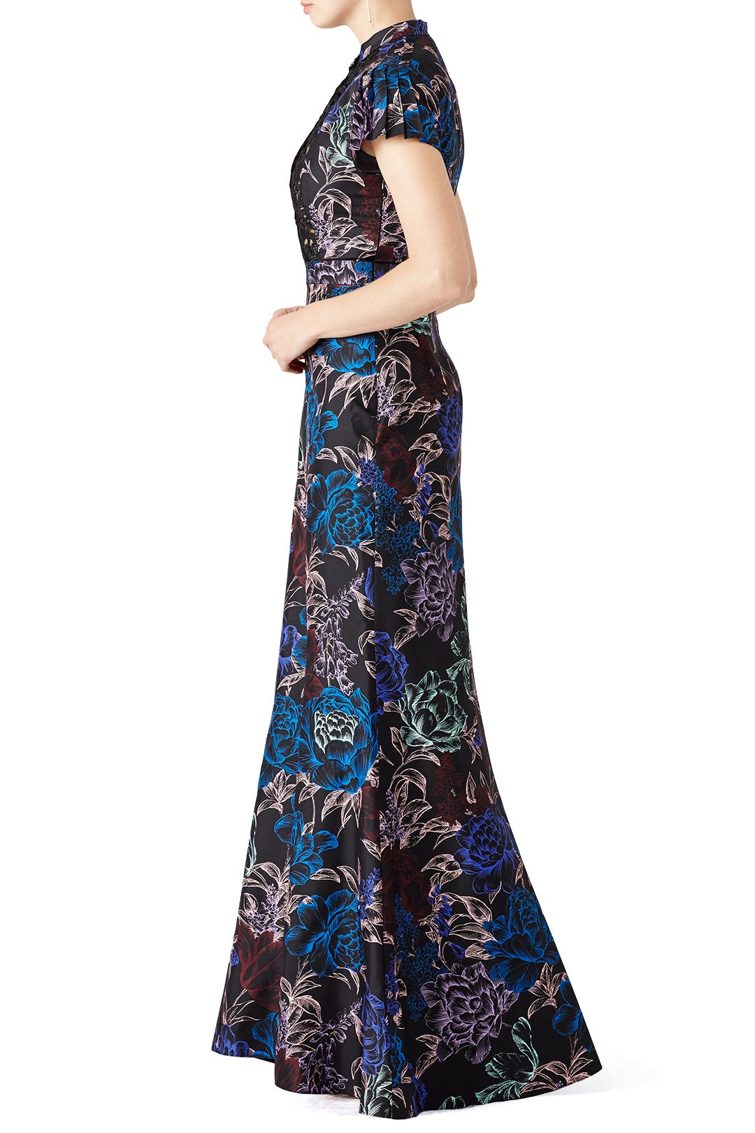 Wisp Floral Chiffon Dress by Emanuel Ungaro 2