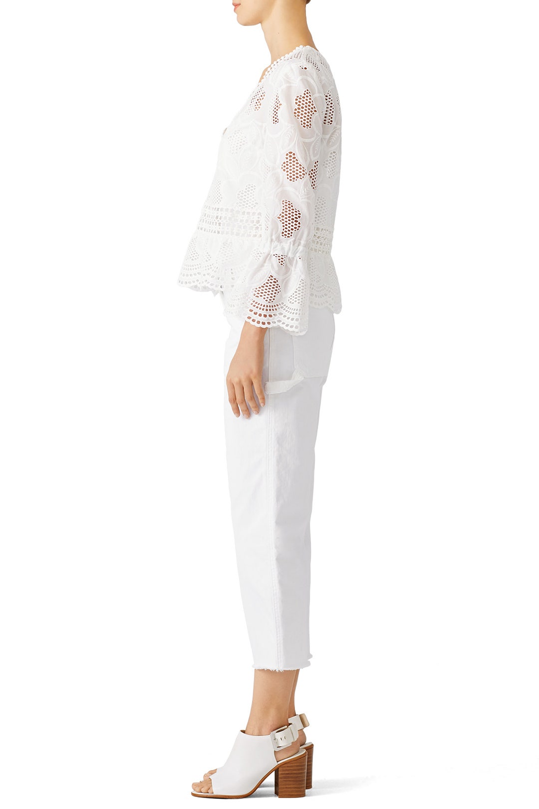 White Pollen Lace Top by Nicholas 1