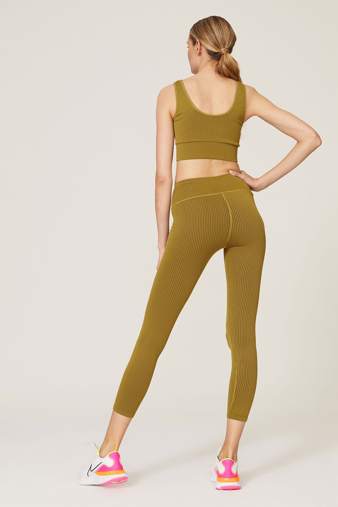 Active Essential Ribbed Leggings by GOOD AMERICAN 2