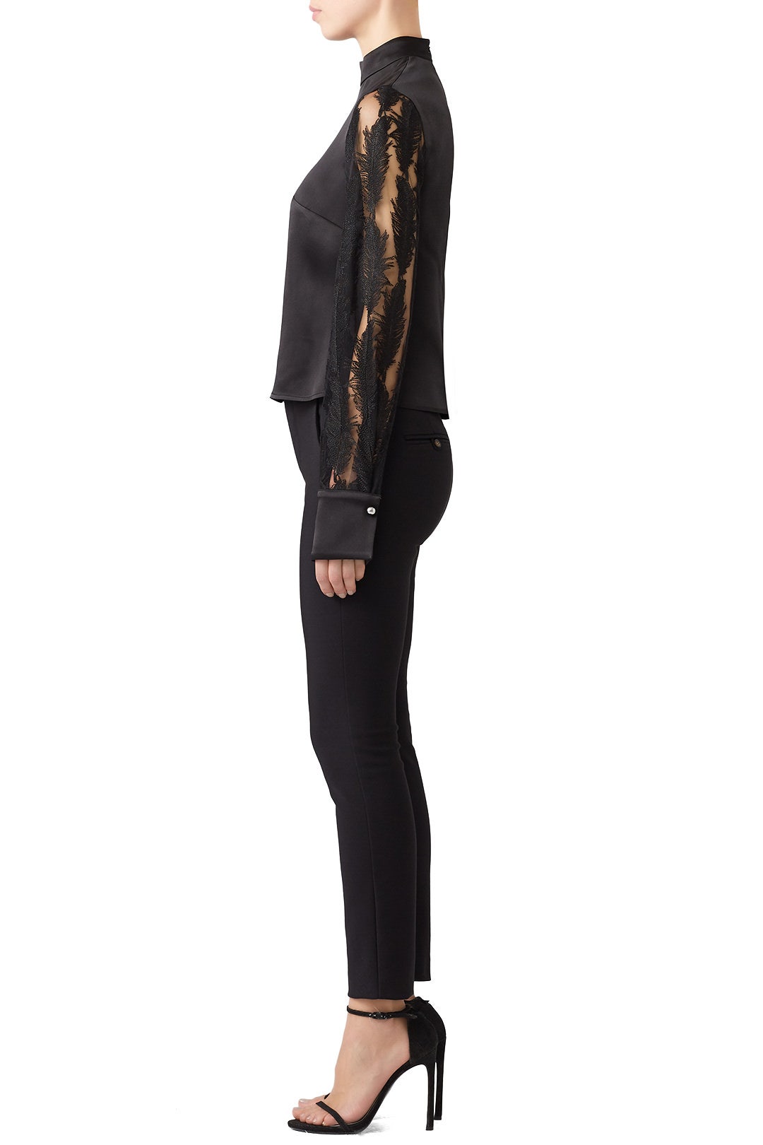 Feathers Macrame Blouse by David Koma 1