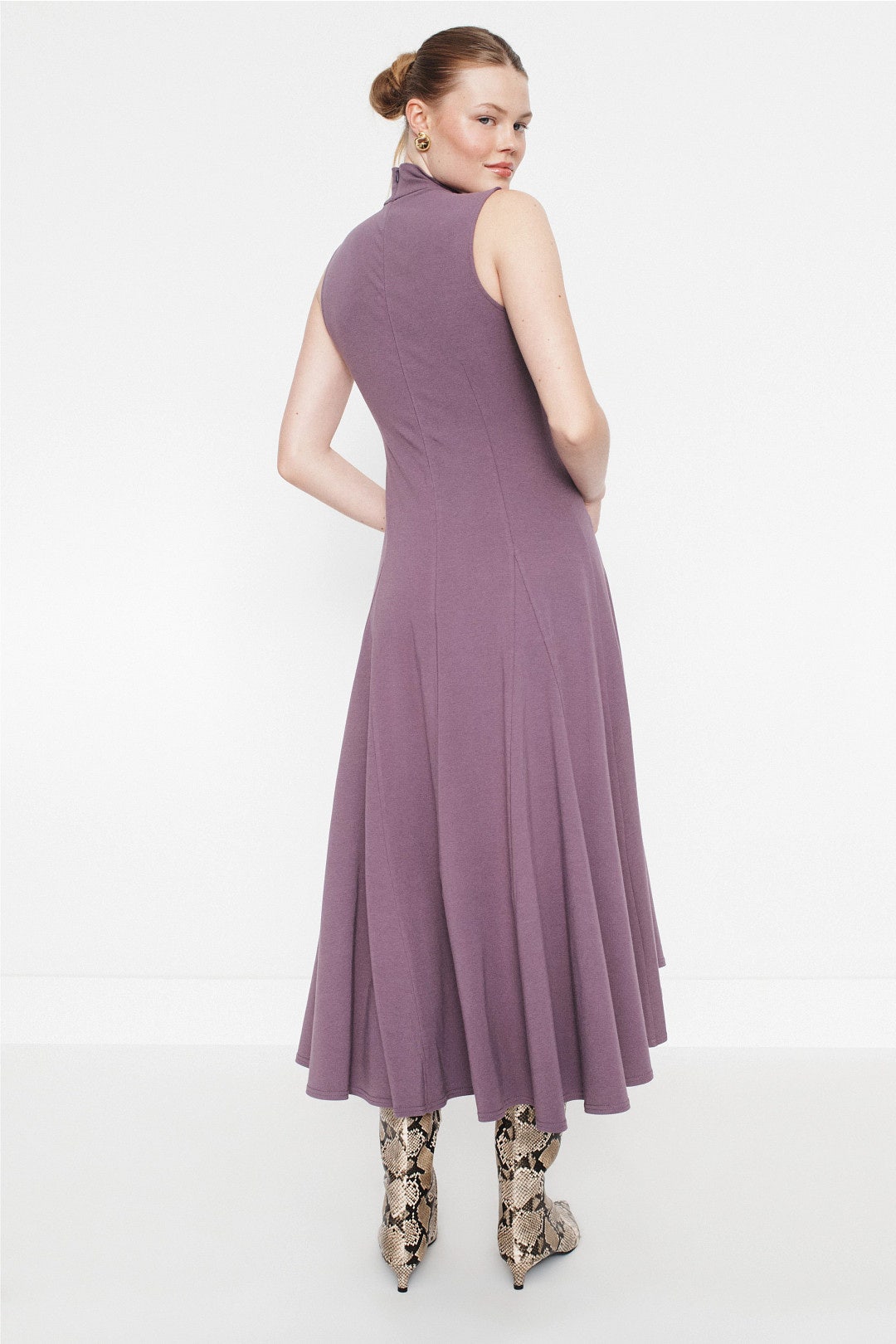 Sleeveless Mock Neck Midi Dress by Peter Som x RTR 2